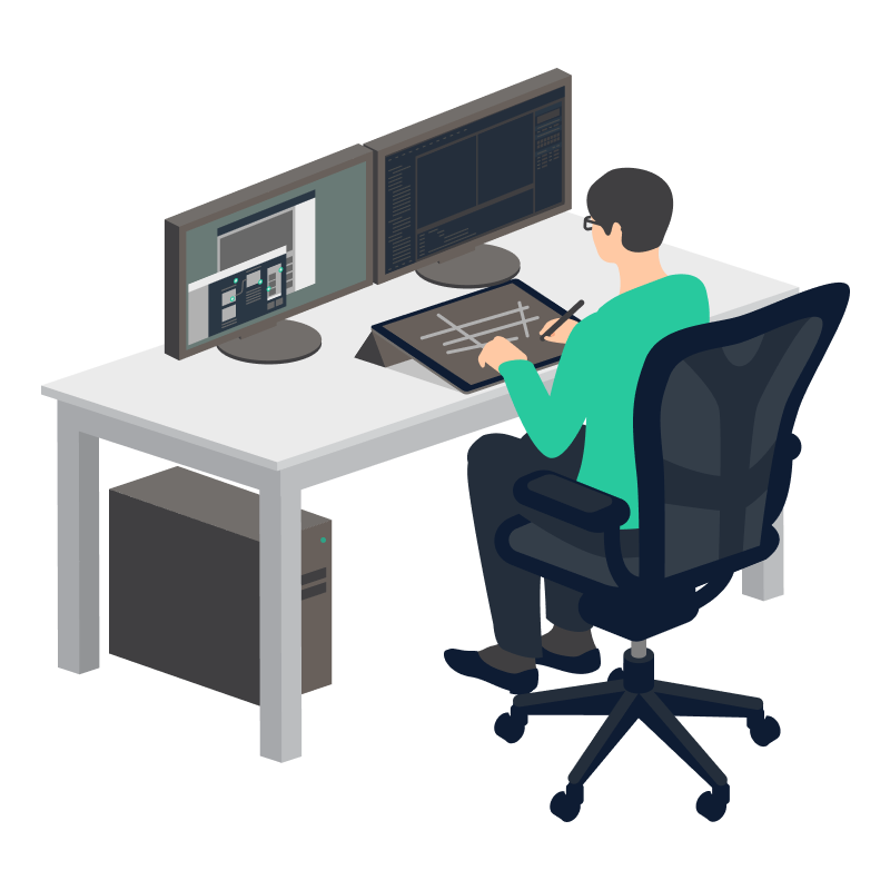 デザイン・制作も社内完結