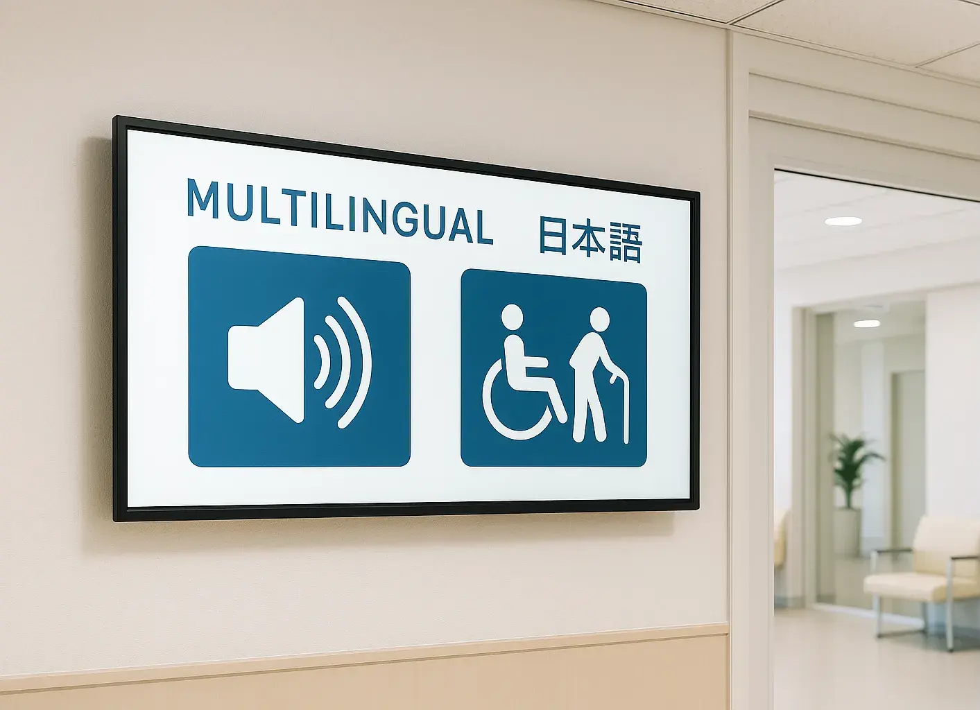 多言語・バリアフリー対応